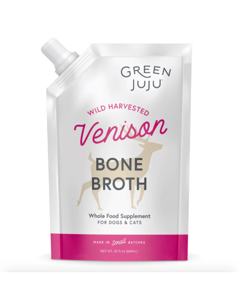 Green Juju Green Juju Frozen Bone Broth Venison 20 oz (*Frozen Products for Local Delivery or In-Store Pickup Only. *)