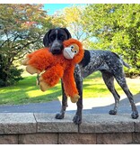 Tall Tails Tall Tails Plush Dog Toys | Orangutan with Squeaker & Rope 14"
