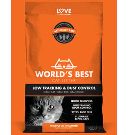 World's Best World's Best Cat Litter | Unscented Low Dust Track 28 lb (* Litter 12 lbs or More for Local Delivery or In-Store Pickup Only. *)