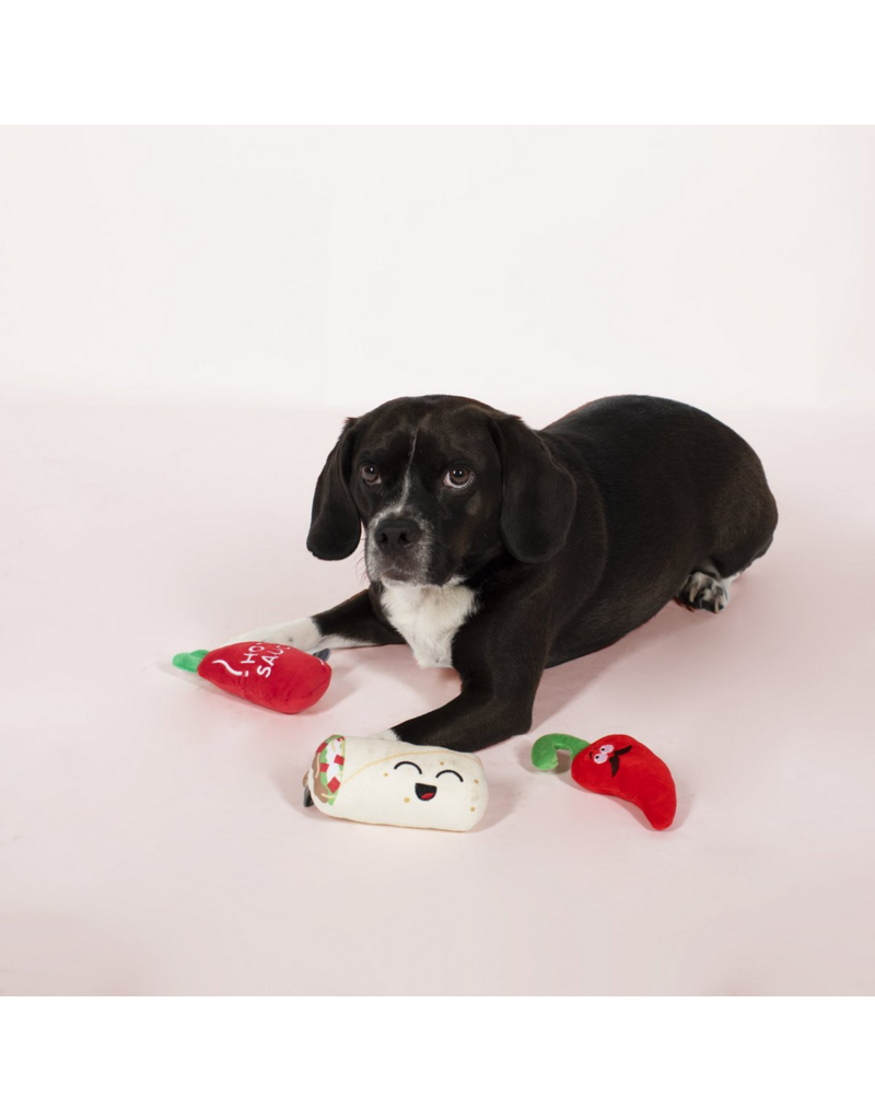 Pet Shop Pet Shop Fringe Studio Plush Dog Toy | Mini Hot & Spicy 3 pk