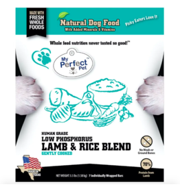 My Perfect Pet My Perfect Pet Gently Cooked Dog Food | Low Phosphorus Lamb Blend 3.5 lb (*Frozen Products for Local Delivery or In-Store Pickup Only. *)