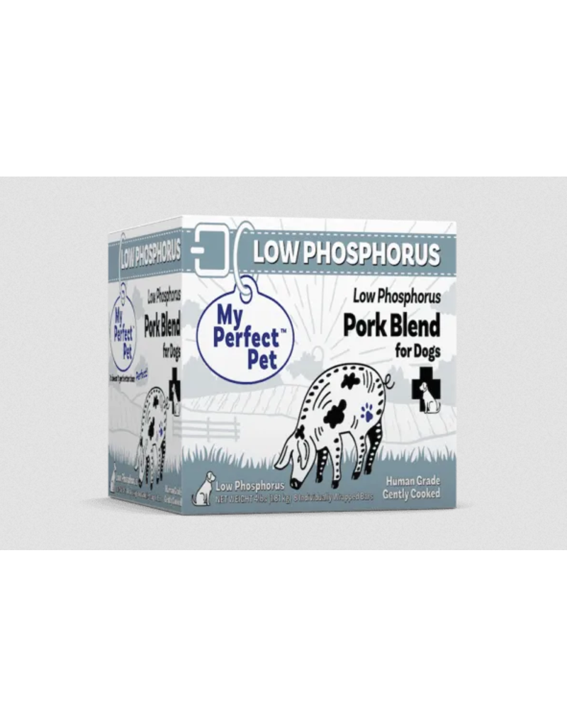 My Perfect Pet My Perfect Pet Gently Cooked Dog Food | Low Phosphorus Pork Blend 3.5 lb (*Frozen Products for Local Delivery or In-Store Pickup Only. *)