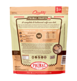 Primal Pet Foods Primal Raw Frozen Pronto Cat Food Pork 1 lb 12 ct CASE (*Frozen Products for Local Delivery or In-Store Pickup Only. *)