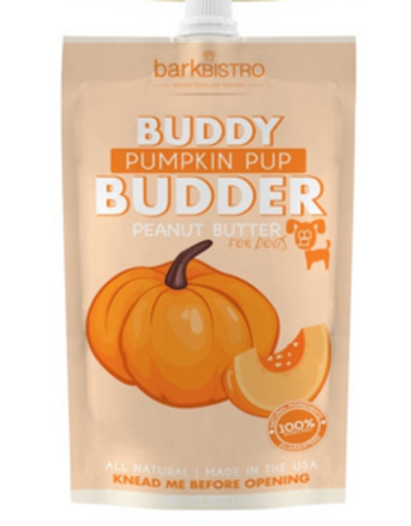 Bark Bistro Bark Bistro Buddy Budder | Pumpkin Pup Peanut Butter 4 oz Pouch
