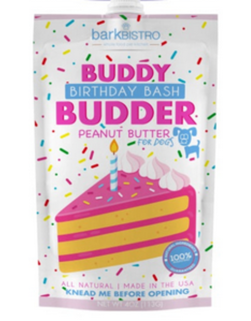 Bark Bistro Bark Bistro Buddy Budder | Birthday Bash Peanut Butter 4 oz Pouch