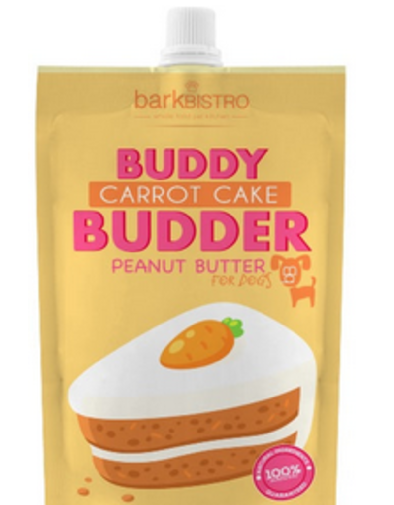 Bark Bistro Bark Bistro Buddy Budder | Carrot Cake Peanut Butter 4 oz Pouch