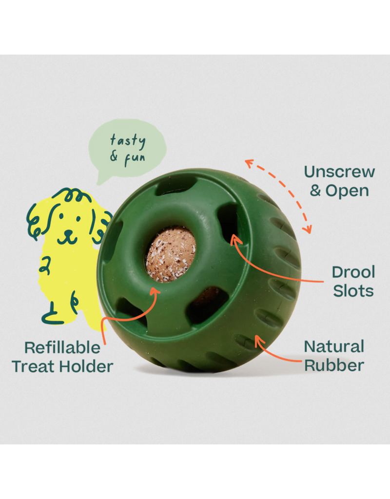 Woof Woof Pupsicle | Treat Dispenser Forest Green Small