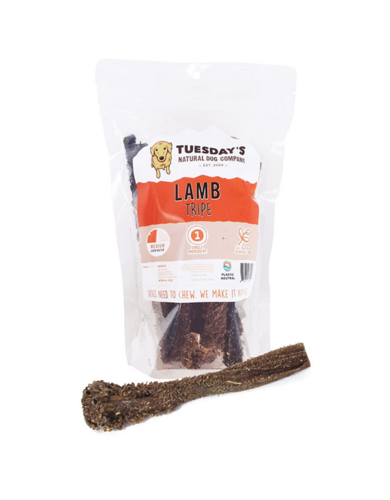 Tuesday's Natural Dog Company Tuesday's Natural Company | Lamb Green Tripe Sticks 4 oz