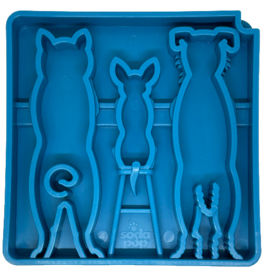 SodaPup SodaPup Enrichment Tray | Waiting Dog Blue