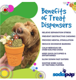 SodaPup SodaPup Enrichment Toys | Flower Pot Orange