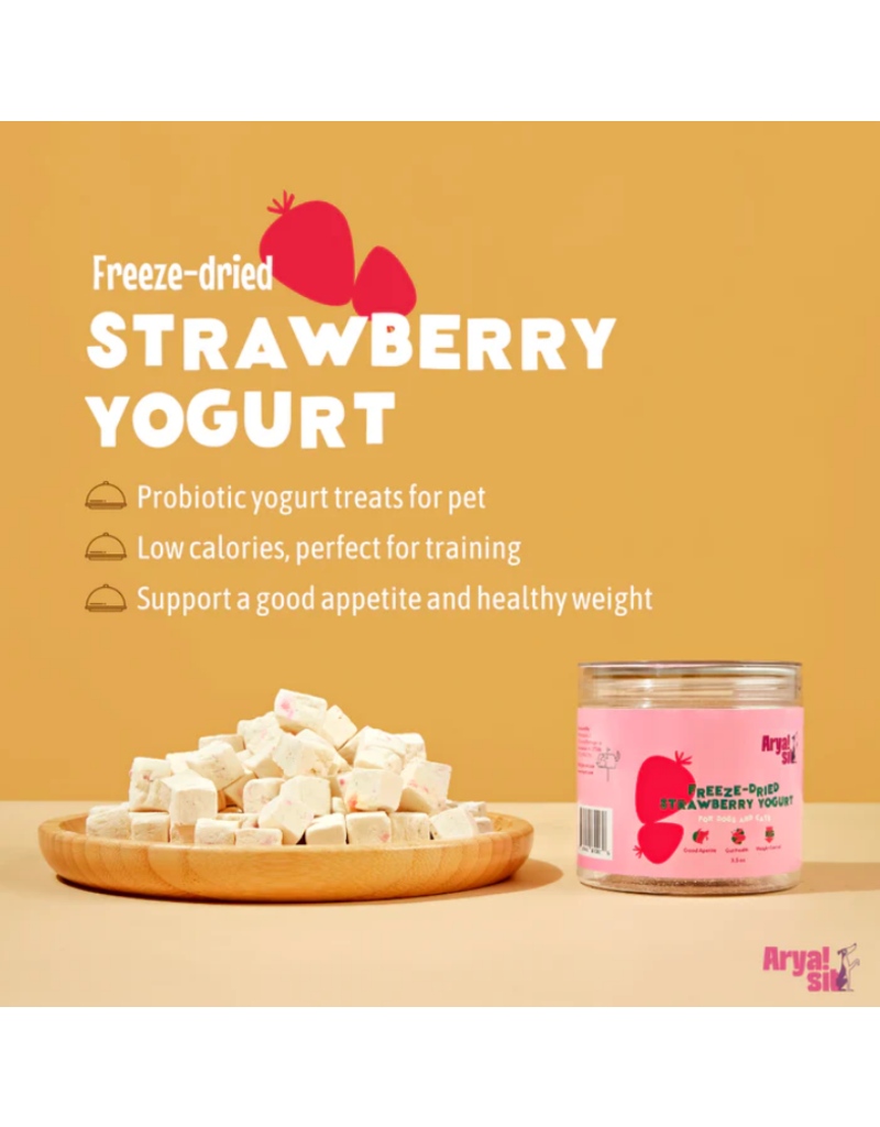 Arya Sit Arya Sit | Freeze-Dried Strawberry Yogurt 3.5 oz