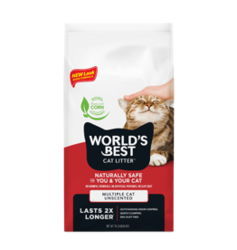 World's Best World's Best Cat Litter | Multiple Cat Unscented 28 lb (* Litter 12 lbs or More for Local Delivery or In-Store Pickup Only. *)