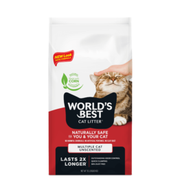 World's Best World's Best Cat Litter | Multiple Cat Unscented 8 lb