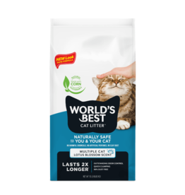 World's Best World's Best Cat Litter | Multiple Cat Lotus Scented 28 lb (* Litter 12 lbs or More for Local Delivery or In-Store Pickup Only. *)