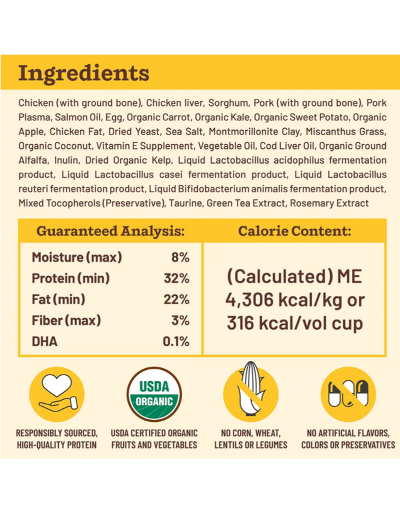 Primal Pet Foods Z Primal Kibble In The Raw | Canine Puppy Chicken & Pork 9 lb