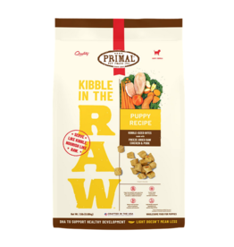 Primal Pet Foods Primal Kibble In The Raw | Canine Puppy Chicken & Pork 1.5 lb
