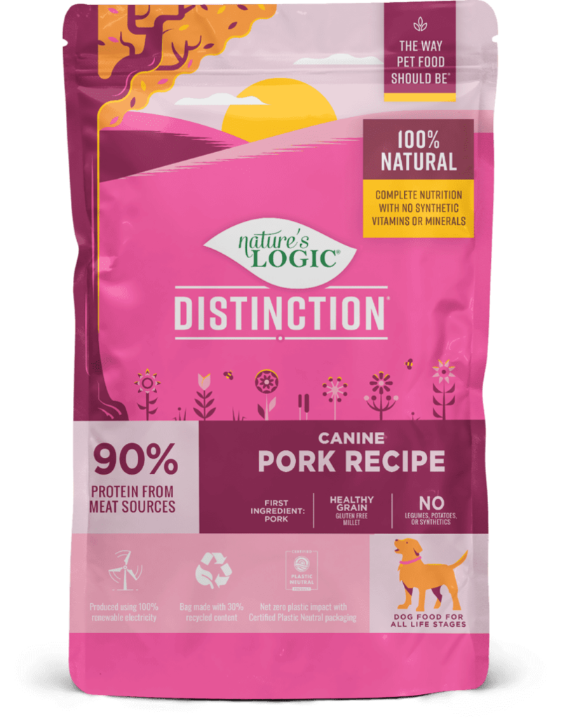 Nature's Logic Nature's Logic Distinction Grain-Free Dog Kibble | Pork Recipe 24 lb