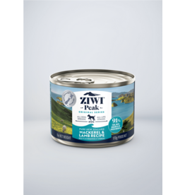 Ziwipeak ZiwiPeak Canned Dog Food | Mackerel & Lamb 6 oz CASE