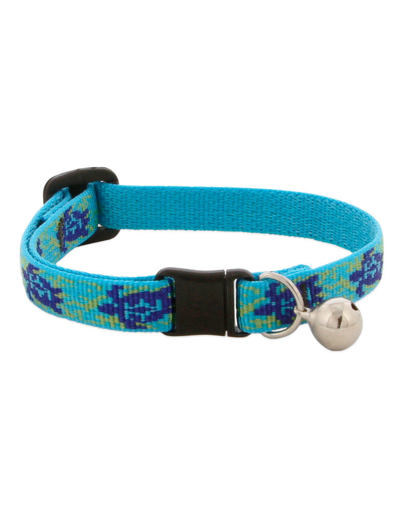 Lupine Lupine Cat Safety Collar | Turtle Reef w/ Bell