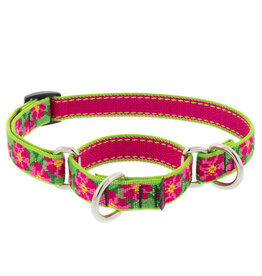 Lupine Lupine Originals 3/4" Martingale Dog Collar | Petunias 14"-20"