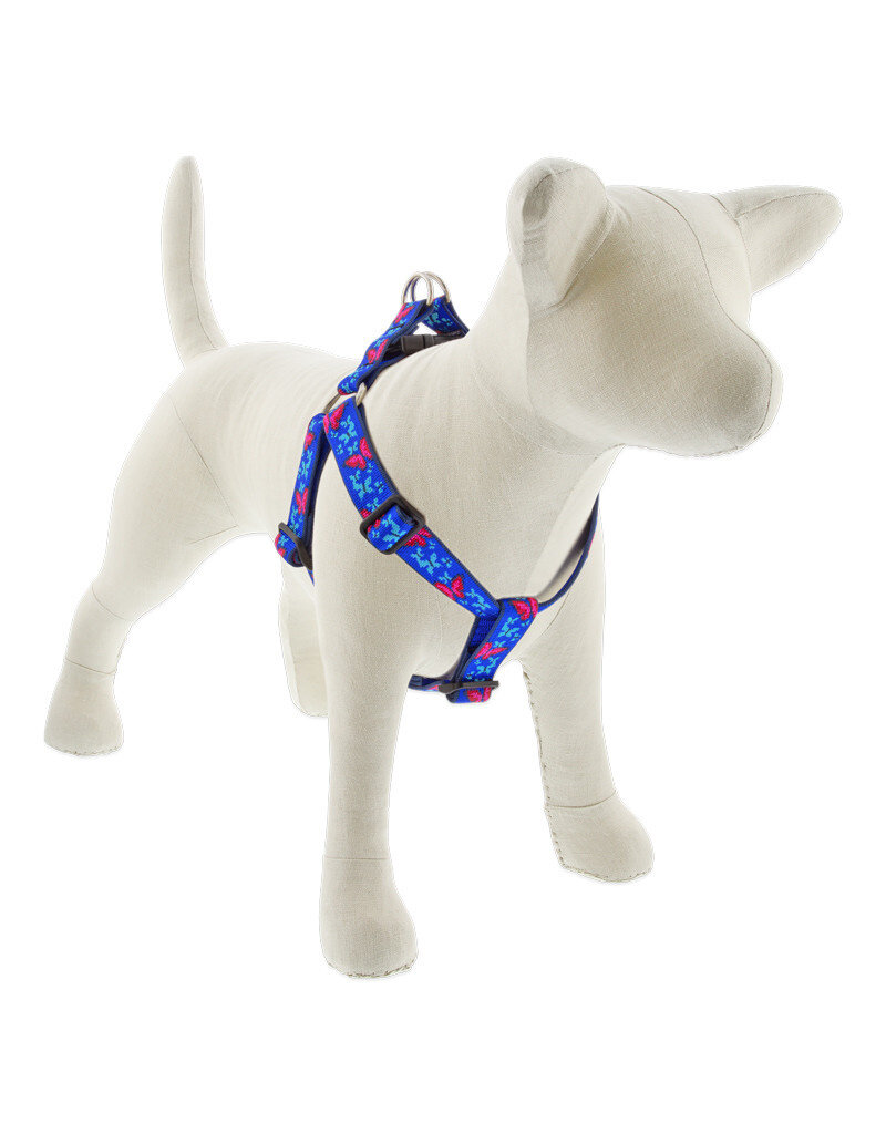 Lupine Lupine Originals 1" Step-In Dog Harness | Social Butterfly 24"-38"