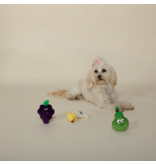 Pet Shop Pet Shop Fringe Studio Plush Dog Toy | Mini Fruit 3 pk