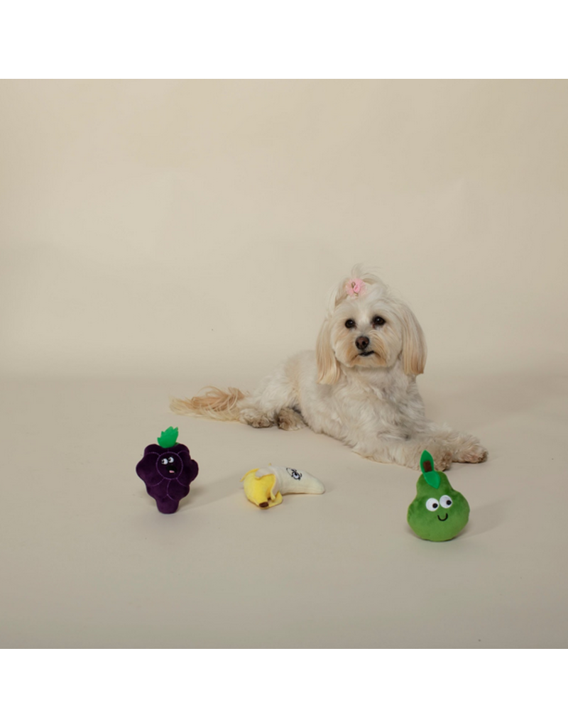 Pet Shop Pet Shop Fringe Studio Plush Dog Toy | Mini Fruit 3 pk
