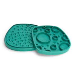 West Paw West Paw Sea Flex | Dog Feast Mat Bubbles Kelp