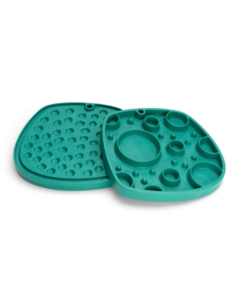 West Paw West Paw Sea Flex | Dog Feast Mat Bubbles Kelp