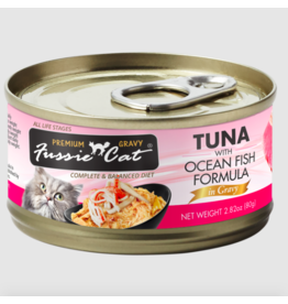 Fussie Cat Fussie Cat Canned Cat Food | Premium Tuna with Ocean Fish in Gravy 2.82 oz CASE