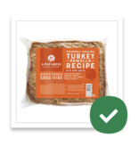 A Pup Above A Pup Above Gently Cooked | Turkey Pawella Recipe 1 lb (*Frozen Products for Local Delivery or In-Store Pickup Only. *)