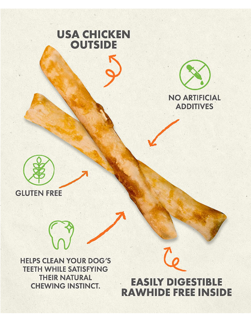 Canine Naturals Canine Naturals Hide Free Dog Chews | Chicken Sticks 10 pk