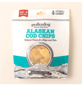 Polka Dog Bakery Polka Dog Bakery | Alaskan Cod Chips 3.5 oz