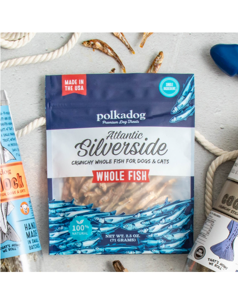 Polka Dog Bakery Polka Dog Bakery | Silverside Whole Fish 2.5 oz