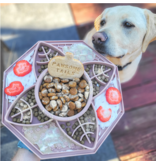 Pawsome Tails Pawsome Tails | Enrichment Feeder w/ Center Bowl Dusty Mauve