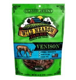 Wild Meadow Farms Wild Meadow Farms Dog Treats | Classic Jerky Mini Bites Venison 4 oz