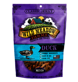 Wild Meadow Farms Wild Meadow Farms Dog Treats | Classic Jerky Mini Bites Duck 4 oz