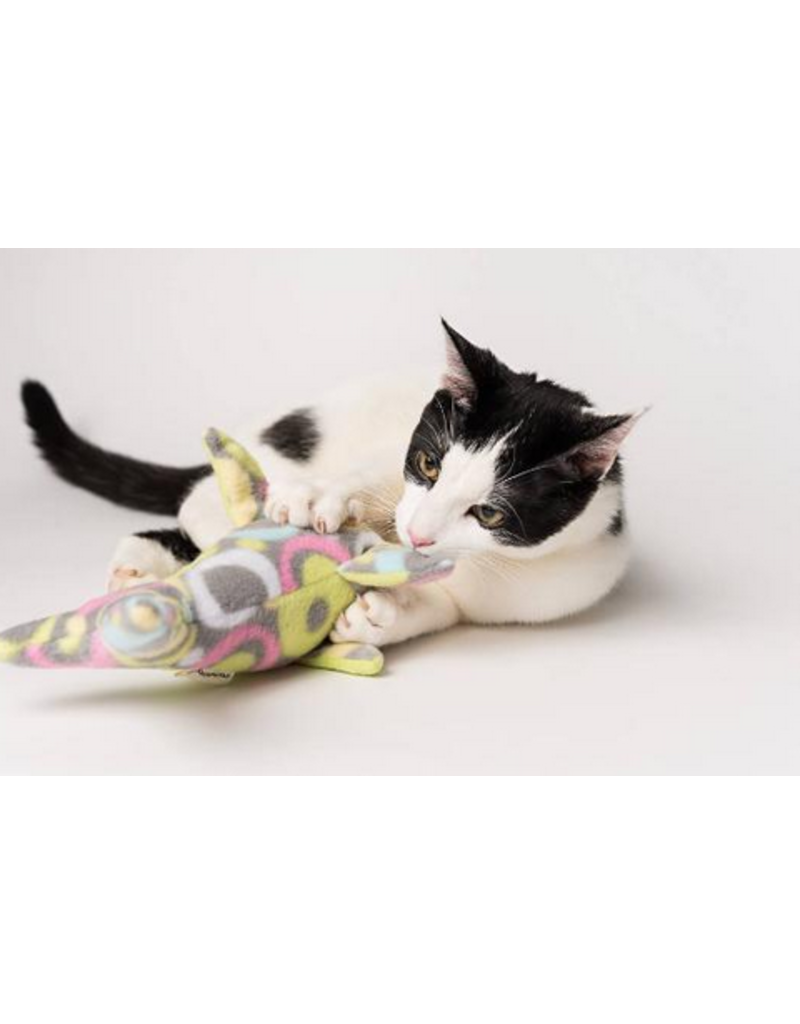 Crochet Kitty Cat Toys Crochet Kitty Cat Toys | Catnip Phat Cat's Kickin' Crinkle Shark Assorted Colors