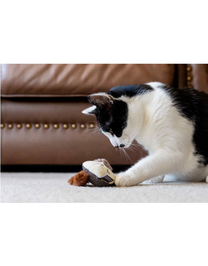 PLAY P.L.A.Y Feline Frenzy Cat Toys | Woodland Bandit Buddies Racoon & Squirrel 2 pk