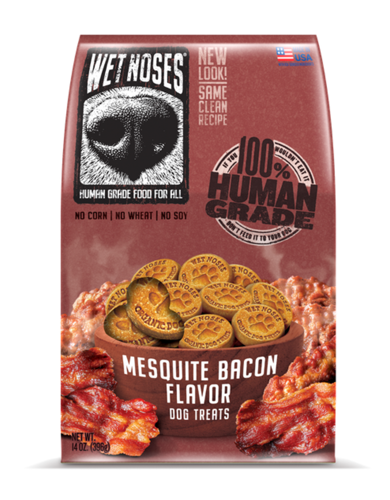 Wet Noses Wet Noses Crunchy Dog Treats  | Meaty Mesquite Bacon 14 oz