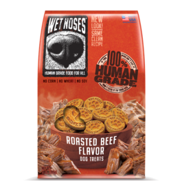 Wet Noses Wet Noses Crunchy Dog Treats  | Meaty Roasted Beef 14 oz