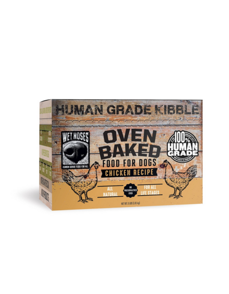 Wet Noses Wet Noses Oven Baked Dog Kibble | Human Grade Chicken Recipe 5 lb