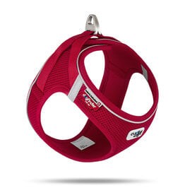 Curli Curli Magnetic Air-Mesh Dog Harness | Red Large