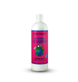 Earthbath Earthbath Shampoo & Conditioner | Light Wild Cherry Scent 2-in-1 for Cats 16 fl oz