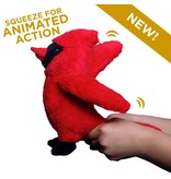 Tall Tails DISC/M Tall Tails Plush Dog Toys | Animated Cardinal 11 in