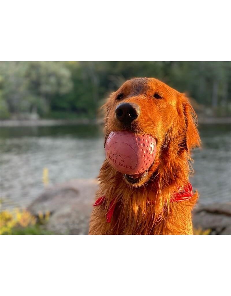 Tall Tails Tall Tails GOAT Dog Toys | 3" Orange Sport Ball Medium