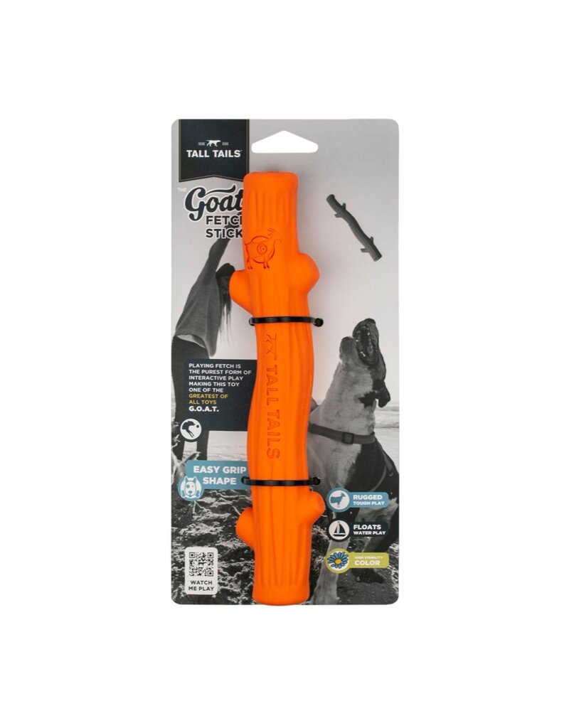 Tall Tails Tall Tails GOAT Dog Toys | 7" Orange Fetch Stick