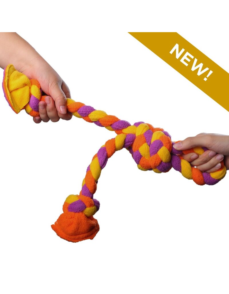 Tall Tails Tall Tails GOAT Dog Toys | 15" Braided Fleece Tug Toy