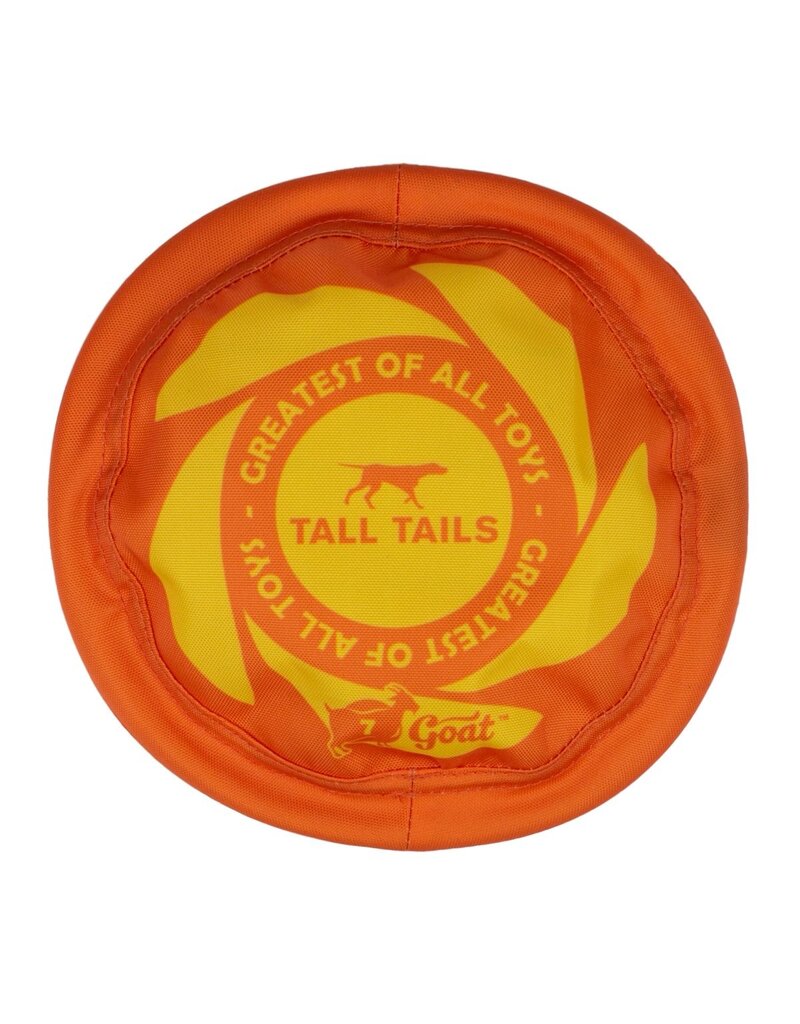 Tall Tails Tall Tails GOAT Dog Toys | 7" Orange Flyer