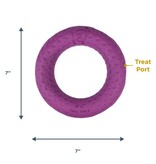 Tall Tails Tall Tails GOAT Dog Toys | 7" Purple Rubber Ring